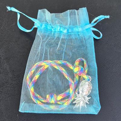 Pineapple Pendant Anklet or Bracelet