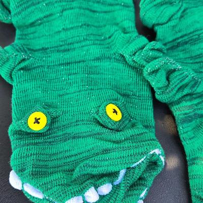 Funny Face Pig and Alligator Socks