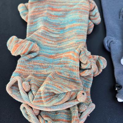 Funny Face Shark and Lizard or Fish Socks