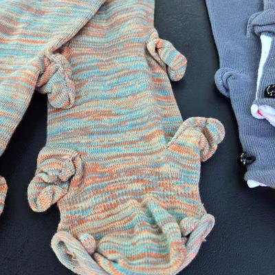 Funny Face Shark and Lizard or Fish Socks