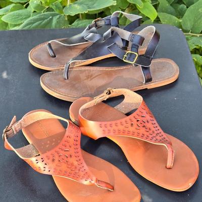 (2) Pairs of Sandals