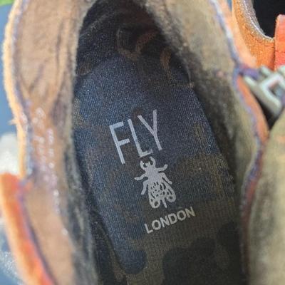 FLY London Brown Leather Boots