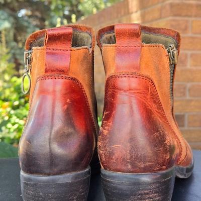 FLY London Brown Leather Boots