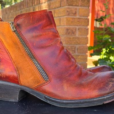 FLY London Brown Leather Boots
