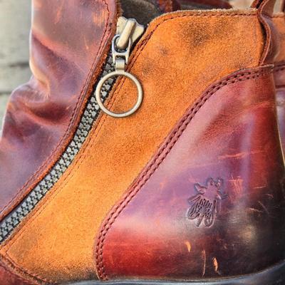 FLY London Brown Leather Boots