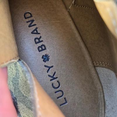 Lucky Brand Camo Booties