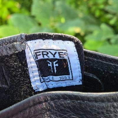 FRY Black Leather Boots