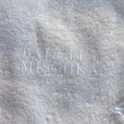 Badgley Mischka Gold Heels with Dust Bag