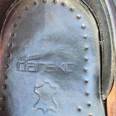 Dansko Brown Mary Jane Clogs