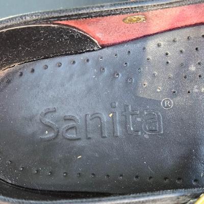 Sanita Brown Mary Jane Clogs