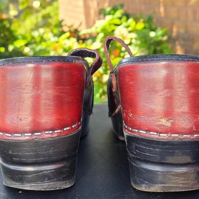 Sanita Brown Mary Jane Clogs