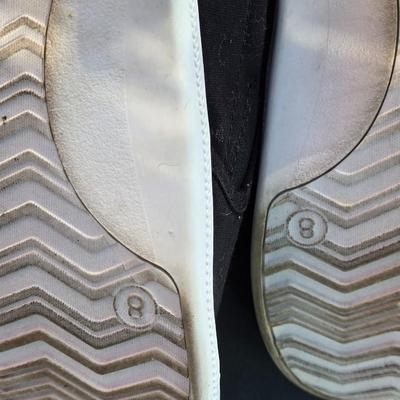 Black & White Slip on Casual Shoes