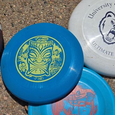 Frisbees and Small Football