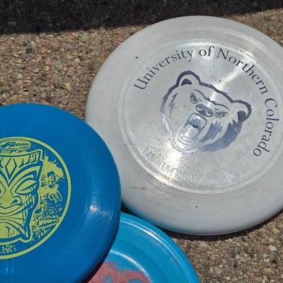 Frisbees and Small Football