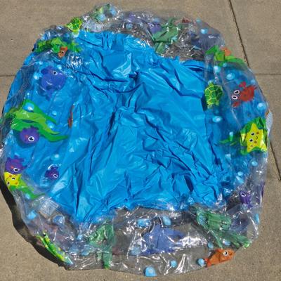 Inflatable 4ft. Long Swimming Pool