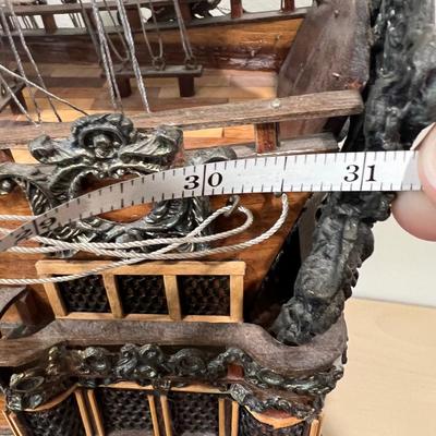 Large Wooden Model Ship "Fairfax"