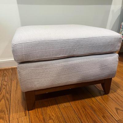 Lounging Armchair with Ottoman & Pillows