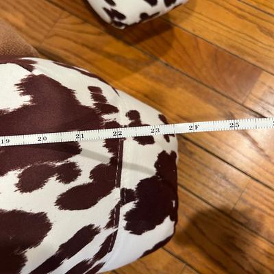 2 Cow Storage Ottomans
