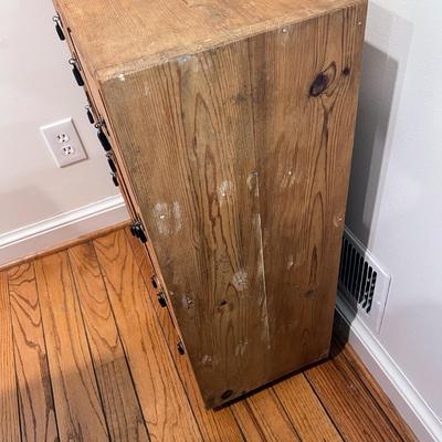 Vintage 12 Drawer Apothecary Cabinet