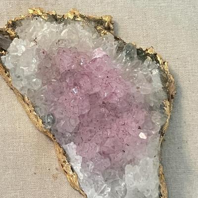 2 Shadow Box Framed Natural Crystals