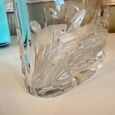 Tiffany & Co. Cut Leaf Design Flower Vase NIB