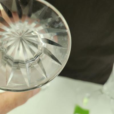 Lot of 3 Waterford Crystal Glass Vase & Glasses