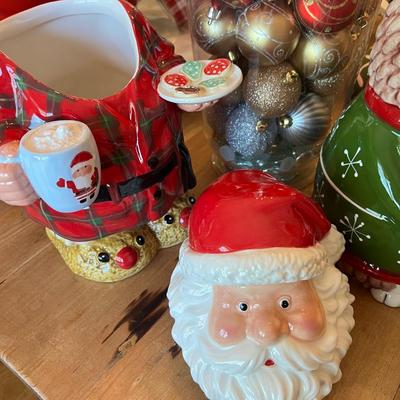 Mixed Christmas Lot - Tableware, Ornaments, Kitchen, NWT