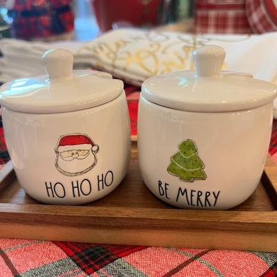 Mixed Christmas Lot - Tableware, Ornaments, Kitchen, NWT