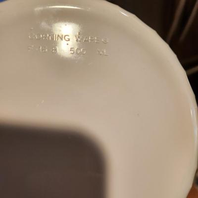 9 Piece Corning Ware Lot 6 Bowls 3 Lids