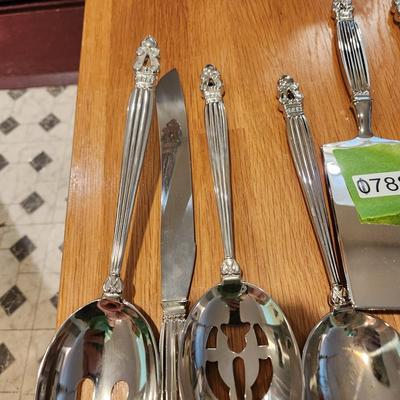 7 Piece Lot of Godinger Serving Set