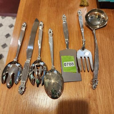 7 Piece Lot of Godinger Serving Set