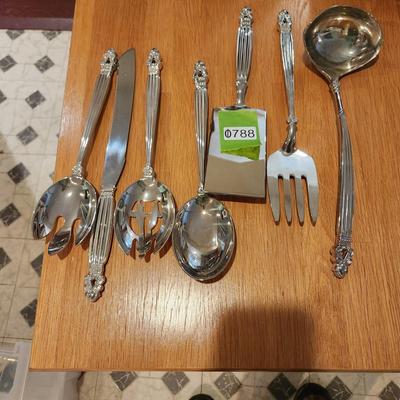 7 Piece Lot of Godinger Serving Set