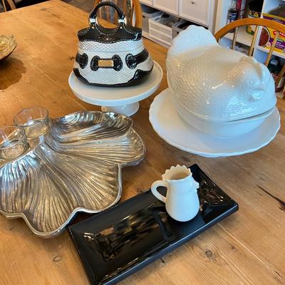 Mark & Graham Shell Serving Platter + Other Designer Kitchen Items
