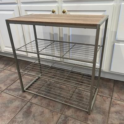 Steel Shelving Kitchen Rack Table