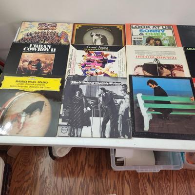 18 Record Albums America Cat Stevens Poco Boz Scaggs