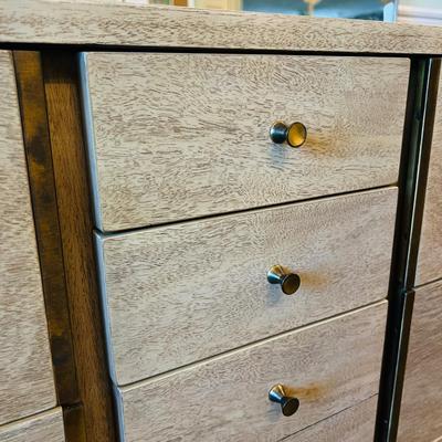 MCM Vintage American of Martinsville Dresser w Mirror