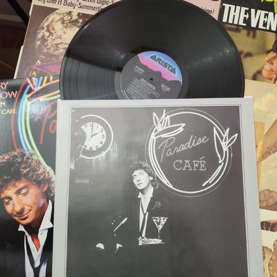 Record Albums Lot Chicago Barry Manilow The Ventures Buffy Sainte Marie