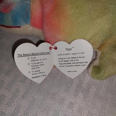 ANTS AND IGGY BEANIE BABIES