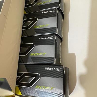 Four Packs of 12 New Golf Balls - Titleist, NDX, Srixon, TD