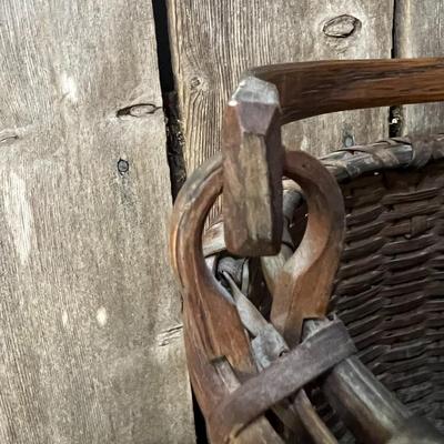 Late 1800's Legacy Swing Handled Basket