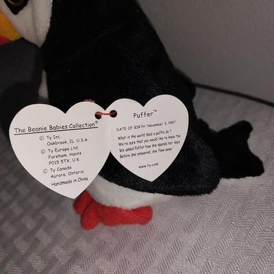 BEANIE BABIES KUKU-PUFFER-MAC