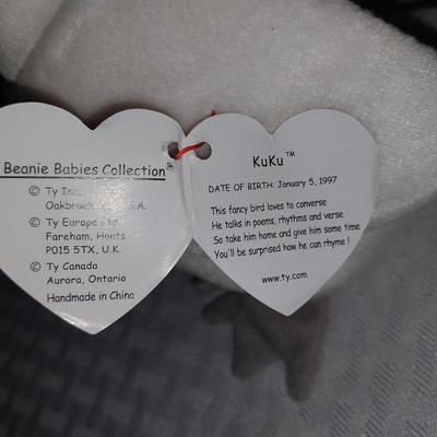 BEANIE BABIES KUKU-PUFFER-MAC