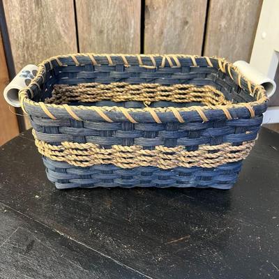 Three Vintage Hand Crafted Baskets