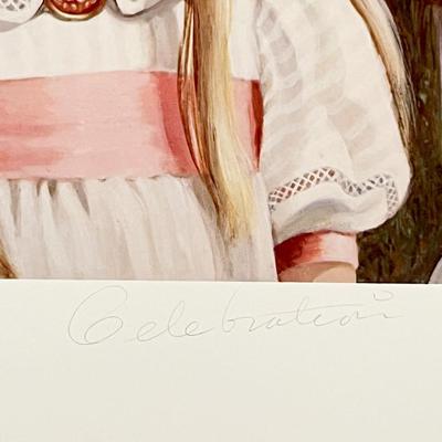 PATI BANNISTER ~ “Celebration” ~ A/P Signed Print
