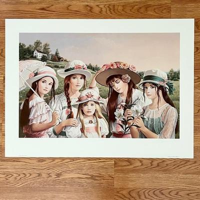 PATI BANNISTER ~ “Celebration” ~ A/P Signed Print