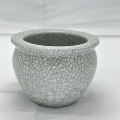 A Chinese Guan-type Grey Crackle Glazed Bowl Or Jar-local pickup and shipping available