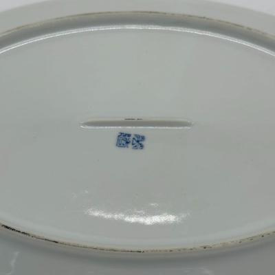 Large Chine Blue And White Plate-local pickup and shipping available