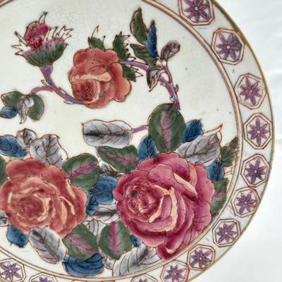 Large Chinese Vintage Plate-local pickup and shipping available
