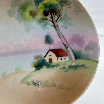 Japanese Handpainted Plate-local pickup and shipping available
