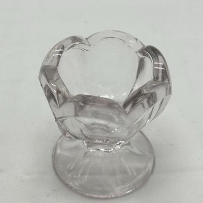 Duncan Miller Colonial H & J 2961 4 Open Pedestal Salt Dips Vintage Antique-local pickup and shipping available